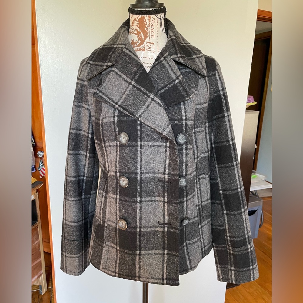 Old Navy Plaid Jacket, Size S